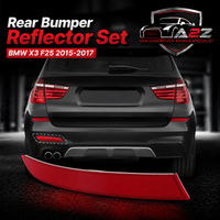 Rear Bumper Reflector Compatible With BMW X3 F25 2015-2017 Rear Bumper Reflector Left 63257352209 & Right 63257352210 Tag-RB-62