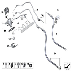 Fule High Pressure Pump 13518604229 13518604230 13517584461 For BMW 3 (F30, F80) 5 (F10) X3 (F25)