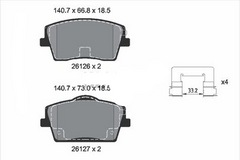 Front Brake Pad Set 32276931 & 31471407 &31471408 & 32329535 Compatible With VOLVO XC40