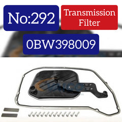 Transmission Filter 0BW398009 & 0BW398009A & 0BW398009B Compatible With AUDI Q5 Tag.292