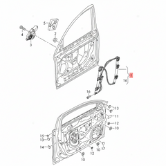 Front Right Power Window Regulator 8K0837462 Compatible with AUDI A4 B8 (8K2) | A4 / S4