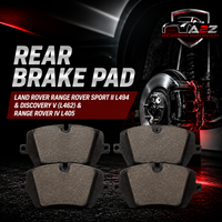 Rear Brake Pad LR036574 2572001 P44021 Compatible With LAND ROVER RANGE ROVER SPORT II L494 & DISCOVERY V (L462) & RANGE ROVER IV L405