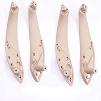 Set of handles for inner doors of BMW 3 Series F30, with a modernistic design, underlining interior exquisiteness and providing comfort in holding for fancy driving.