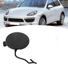 Front Bumper Tow Towing Cap Cover Hook Left 95850515500 Right 95850515600 Compatible with PORSCHE CAYENNE (92A) (2011-2014) Tag No.139
