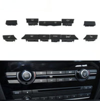 Interior Car Air Conditioner Ventilated Control Ac Button Switches Cover Repair Kit 64116825513 Compatible with BMW X3 (F25)
