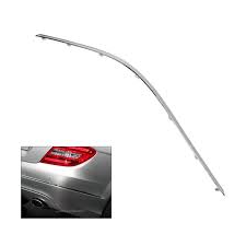Rear Bumper Chrome Left 2048852921 & Right 2048853021 Compatible With MERCEDES BENZ C-CLASS W204 T-1 2011-2014 Tag No.122