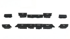 Interior Car Air Conditioner Ventilated Control Ac Button Switches Cover Repair Kit 64116825513 Compatible with BMW X3 (F25)