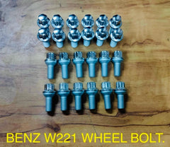 MERCEDES BENZ Wheel Bolt For MERCEDES BENZ S-CLASS W222 (SET OF 4)