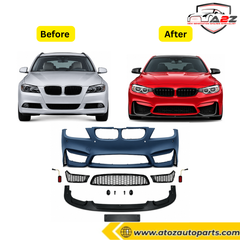 Front Bumper Body Kit Compatible with BMW 3 Series E90 (2005-2008) To M Sport M4 Upgrade | (Shipping Cost Not Included In Price)