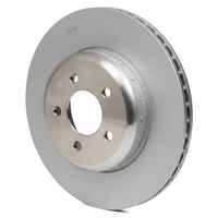Rear Brake Disc Set 34216775289 Compatible With BMW 5 Series F10 & 7 Series F01 F02 F03 F04
