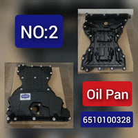 Oil Sump Pan 6510100328 6510100828 6510140080 A6510100328 A6510140080 Compatible With MERCEDES-BENZ C-CLASS W204 & CLS C218 & E-CLASS W212 Tag-OP-02