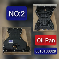 Oil Sump Pan 6510100328 6510100828 6510140080 A6510100328 A6510140080 Compatible With MERCEDES-BENZ C-CLASS W204 & CLS C218 & E-CLASS W212 Tag-OP-02