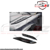 Glossy Back Bonnet Vent Compatible With Land Rover Defender 5 L663