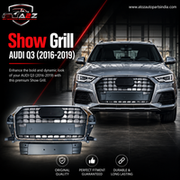 Show Grill 8U0853651M & LICENCE PLATE 8U087285P Compatible With AUDI Q3 (2016-2019) Tag No.131