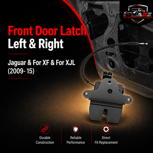 Front Door Latch Left & Right C2Z11315 Compatible With Jaguar & For XF & For XJL (2009- 15)