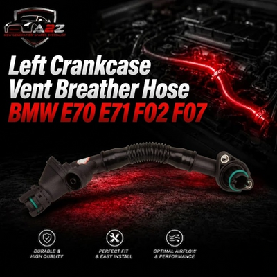 Left Crankcase Vent Breather Hose 11157646087 Compatible With BMW E70 E71 F02 F07