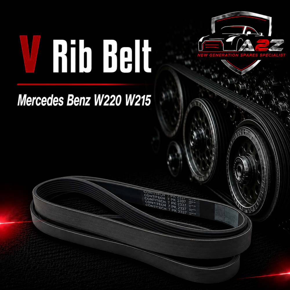 V-ribbed Serpentine Drive Belt 0149973792 Compatible With Mercedes Benz W220 W215