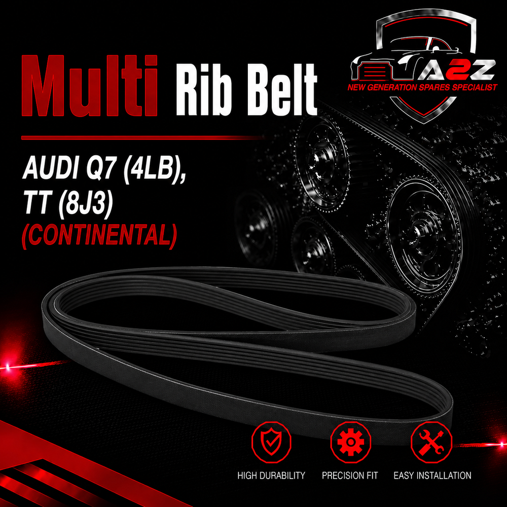 Multi RIB Belt 6PK1623 057903137H 057903137K Compatible With AUDI Q7 (4LB), TT (8J3) (CONTINENTAL)