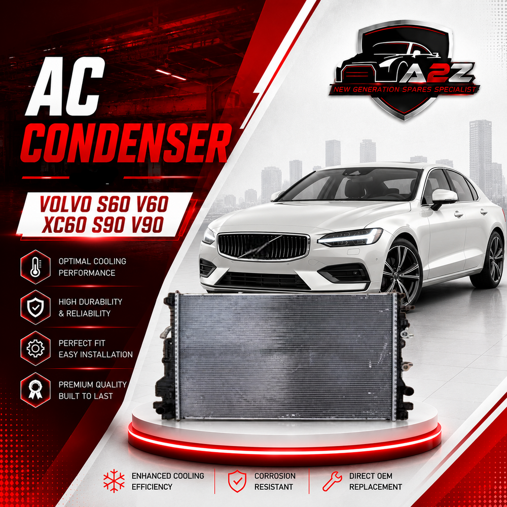 AC Condencer 32411226 Compatible With Volvo S60 V60 XC60 S90 V90