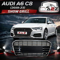 Show Grill Compatible With Audi A6 C8(2019-23) Original Black Chrome Tag No.72
