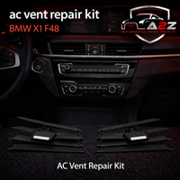 Center AC Conditioner Air Vent Grill Outlet Tab Clip Repair Kit 2Pcs 64229292741 Compatible With BMW X1 F48 Tag-ACR-29