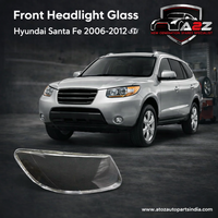 Front Headlight Glass Compatible With Hyundai Santa Fe 2006-2012