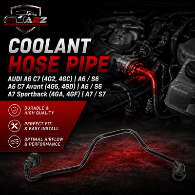 Coolant Hose Pipe 4G0121081BT Compatible With AUDI A6 C7 (4G2, 4GC) | A6 / S6 A6 C7 Avant (4G5, 4GD) | A6 / S6 A7 Sportback (4GA, 4GF) | A7 / S7 Tag No.660