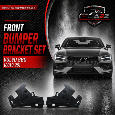 Front Bumper Bracket Set Left 31455904 & Right 31455905 Compatible With Volvo S60 (2019-25) Tag No.2711