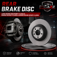 Rear Brake Disc Set LR099038 LR161899 LR033303 Compatible With LAND ROVER DISCOVERY V (L462) & RANGE ROVER IV (L405) & RANGE ROVER SPORT II (L494)