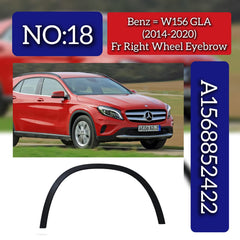 Front Right Wheel Arch (EYEBROW) 1568852422 A1568852422 Compatible With MERCEDES-BENZ GLA-CLASS (X156) 2014-2019 Tag-EY-18