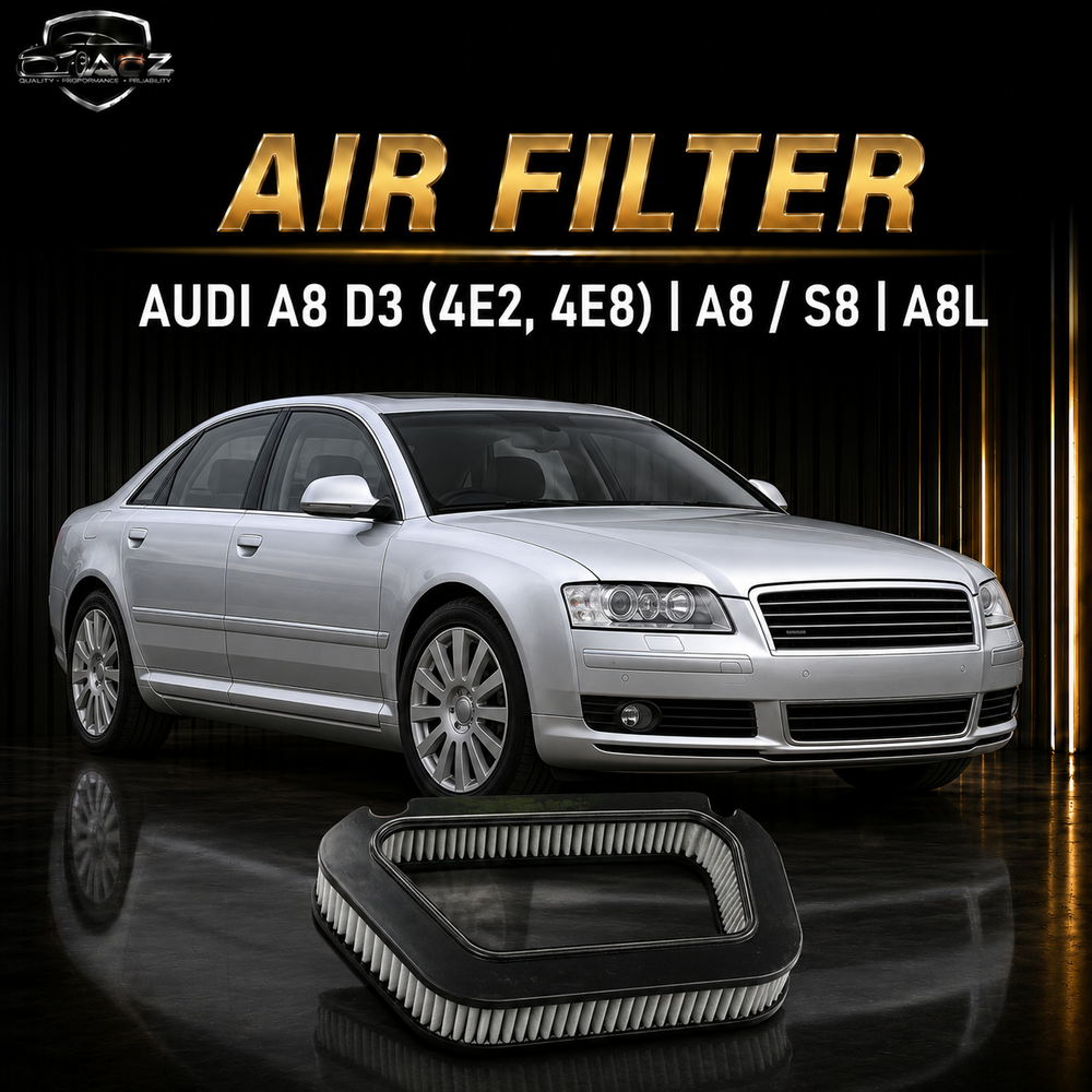 AIR Filter E1978LC & 4E0819439A & LAK176 Compatible With AUDI A8 D3 (4E2, 4E8) | A8 / S8 | A8L