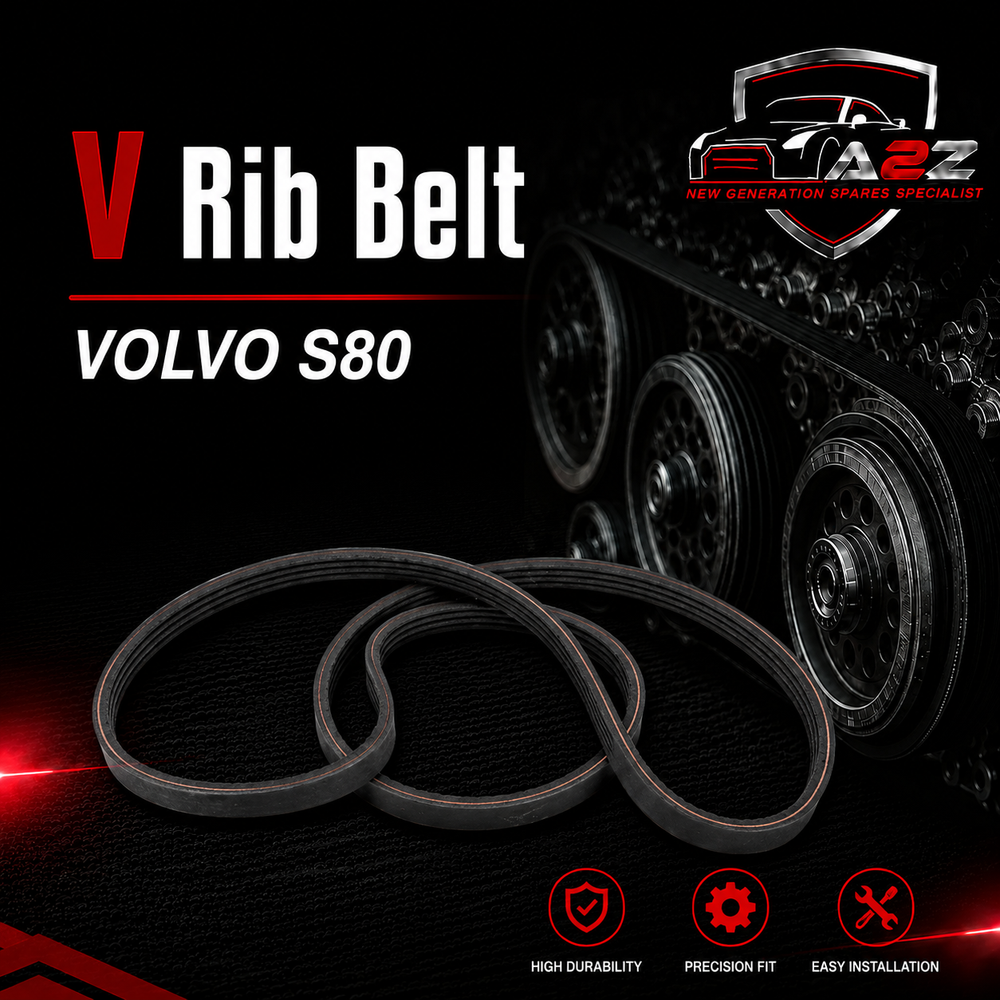 V-ribbed Belt Set 30731808 & 30637070 & 30637961 & 30637071 & 30637071 & 30637071 Compatible With VOLVO S80