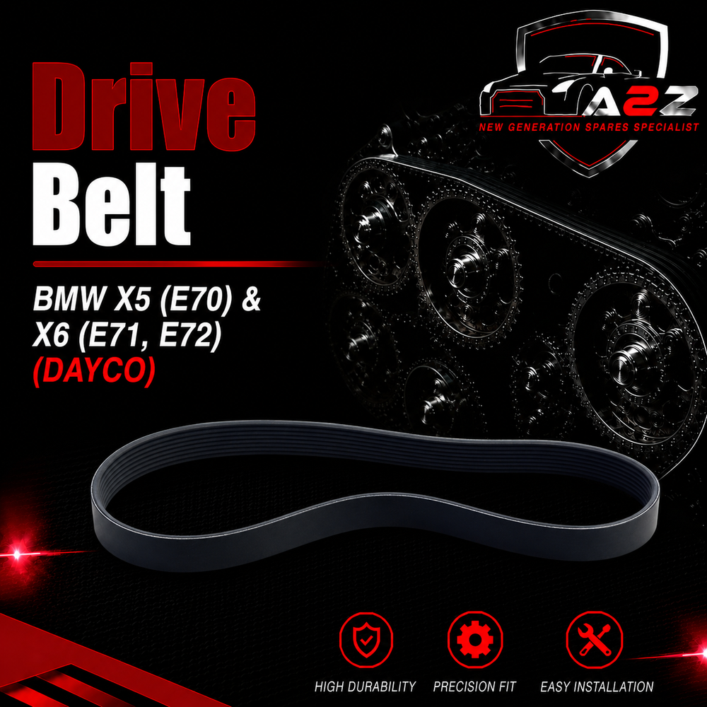 Belt 6PK1893 1340020 55577367 Compatible With BMW X5 (E70) & X6 (E71, E72) Tag-BEL-06