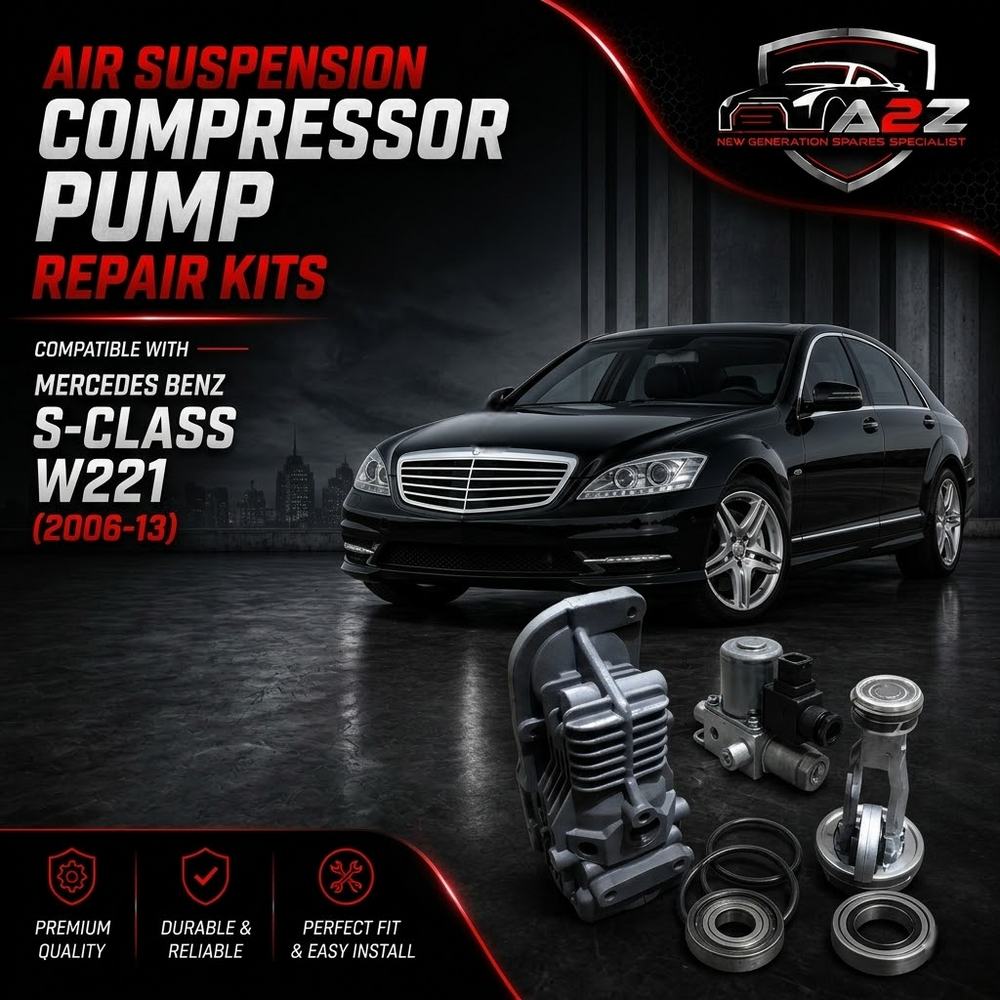 Air Suspension Compressor Pump Repair Kits 2213201204 Compatible With Mercedes Benz S-CLASS W221