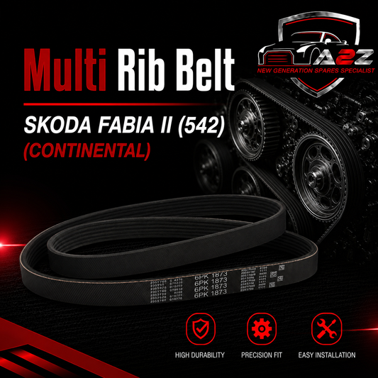 Multi Rib Belt 6PK1873 03E260849A Compatible With SKODA FABIA II (542) (CONTINENTAL)