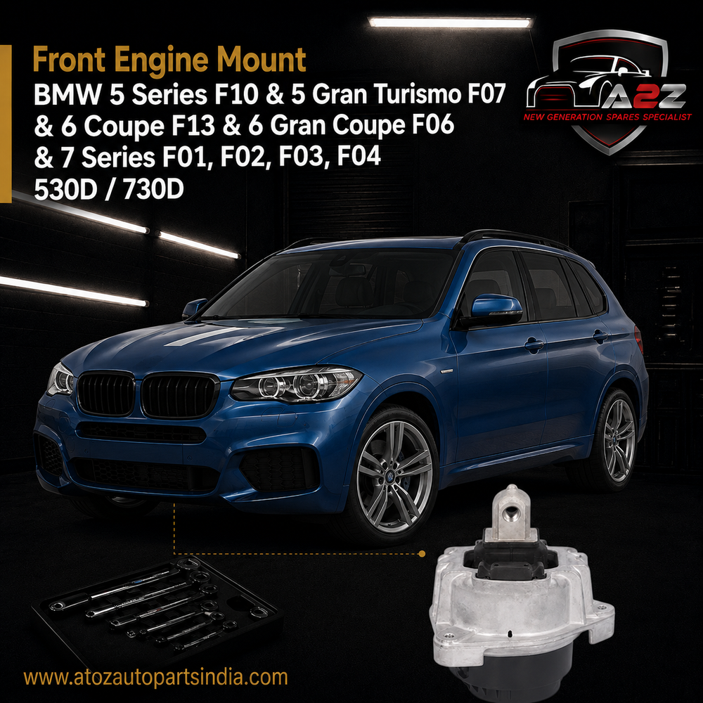 Front Engine Mount 22116777371 Compatible With BMW 5 Series F10 & 5 Gran Turismo F07 & 6 Coupe F13 & 6 Gran Coupe F06 & 7 Series F01, F02, F03, F04 530D / 730D