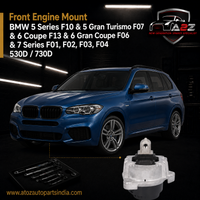 Front Engine Mount 22116777371 Compatible With BMW 5 Series F10 & 5 Gran Turismo F07 & 6 Coupe F13 & 6 Gran Coupe F06 & 7 Series F01, F02, F03, F04 530D / 730D