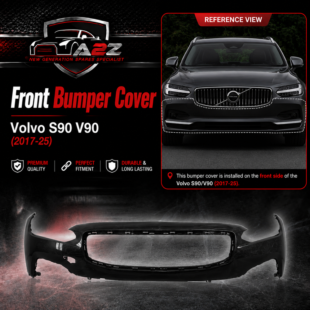 Front Bumper Cover 40001486 39844262 Compatible With Volvo S90 V90 (2017-25)