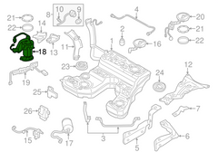 Fuel Pump 4H0906089A 4H0906091H Compatible With AUDI A8 D4 (4H2, 4H8, 4HC, 4HL) Tag-F-67