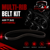 Multi RIB Belt Kit 6PK1120K2 Compatible With AUDI TT (8J3) (CONTINENTAL)