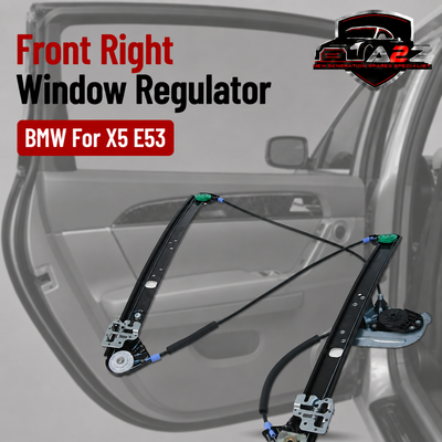 Front Right Window Regulator 51338254912 Compatible With BMW For X5 E53