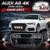 Glossy Grey Original Show Grill 4KD807651RN4 Compatible With AUDI A6 4K (2019-2024) Tag No.71