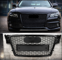 Show Grill Compatible With Audi A4 B8(2009-12) RS4 Black Chrome Tag 3