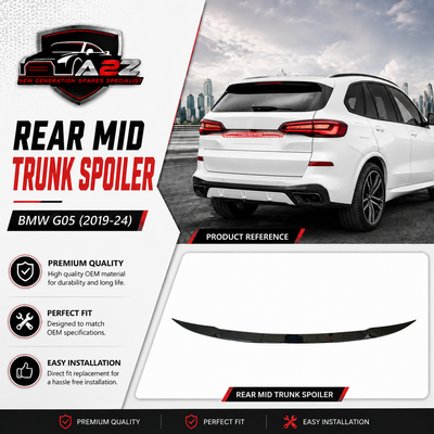 Rear Mid Trunk Spoiler BMRS24 Compatible With BMW G05 (2019-24)
