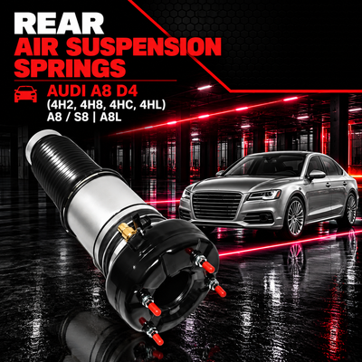 Rear Air Suspension Springs 4H0616001M 4H0616002M Compatible With AUDI A8 D4 (4H2, 4H8, 4HC, 4HL) | A8 / S8 | A8L