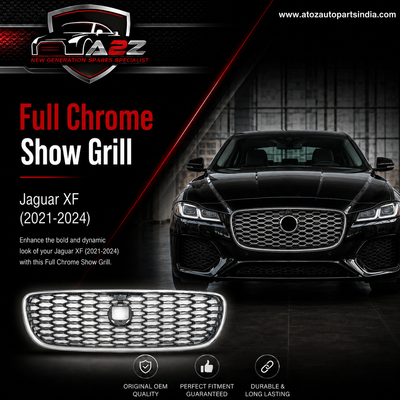 Full Chrome Show Grill T2H45334 Compatible With Jaguar XF (2021-2024) Tag No.31