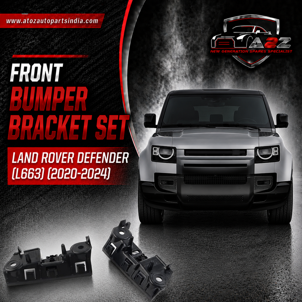 Front Bumper Bracket Left LR132643 & Right LR132641 Compatible With Land Rover Defender (L663) (2020-2024) Tag No.3451