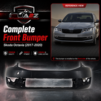 Complete Front Bumper 5E0807221P Compatible With Skoda Octavia (2017-2020) Tag No.1193