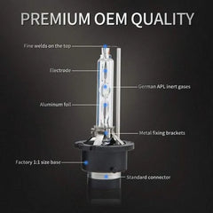 Headlight Bulbs D4S 6000k (Pack of 1)