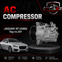 AC Compressor C2D38695 C2D45382 C2D56291 T2P1159 Compatible With JAGUAR XF (X260) Tag no.301
